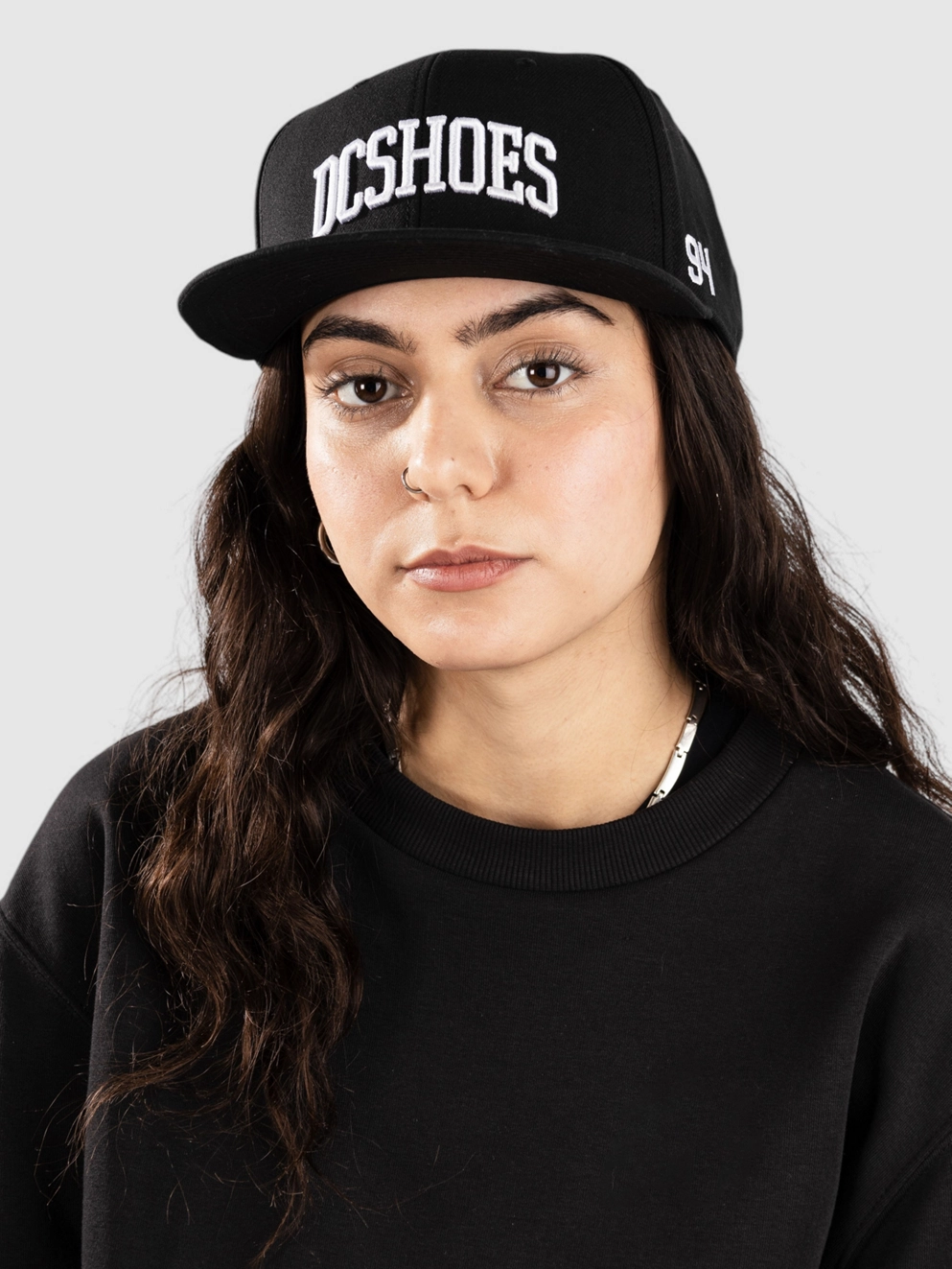 DC Semi-Pro Snapback Cap black