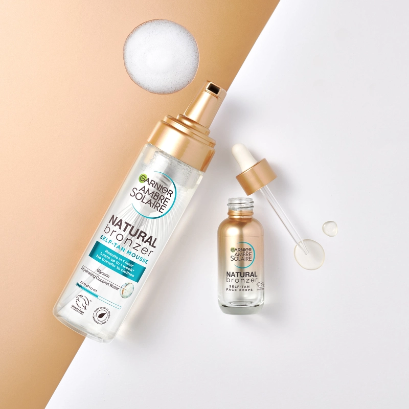 Garnier Ambre Solaire Natural Bronzer Self Tan Face Drops 30 ml