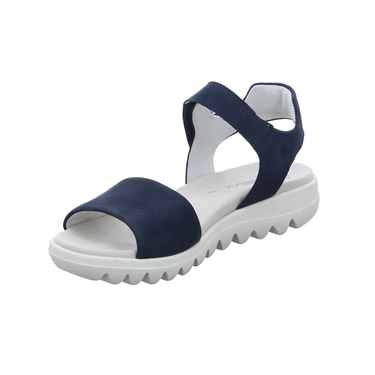GABOR Sandalette Blau Leder