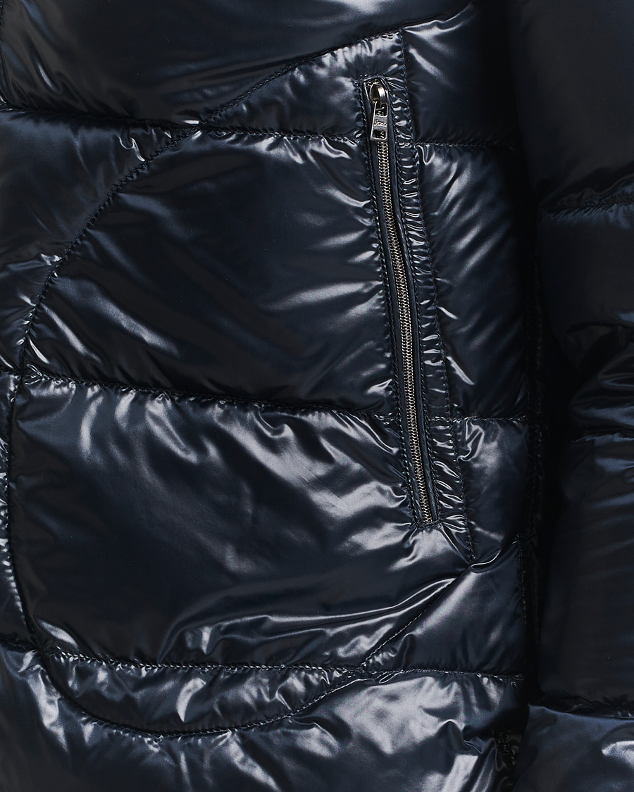 Herno Piumino Nylon Bomber Navy