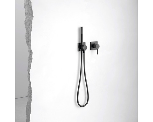KEUCO Douchekraan IXMO SETS BLACK SELECTION DVGW gecertificeerd zwart mat 59603370002