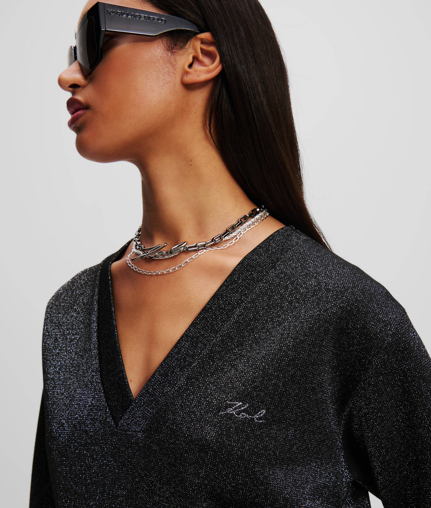SWEAT-SHIRT EN LUREX