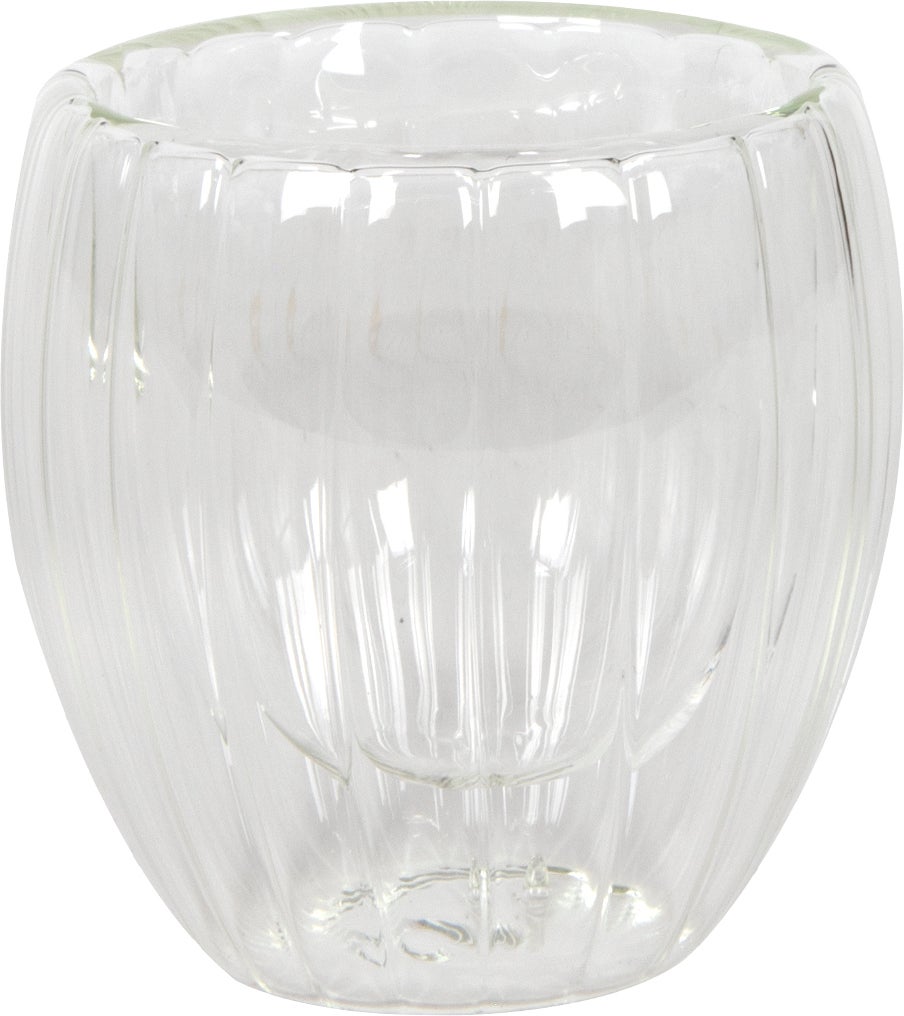 Dubbelwandig glas Izzy 80 ml 2 stuks