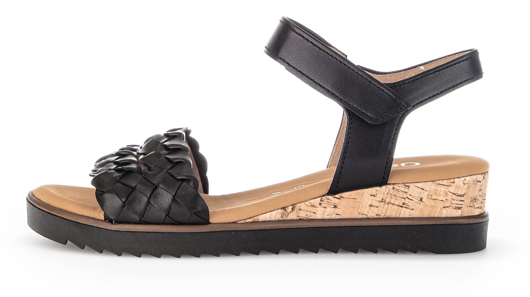 Gabor Sandalette »GENUA«  , Sommerschuh, Sandale, Keilabsatz, mit Klettverschluss, Weite G