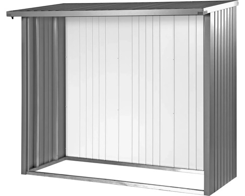 Biohort achterwand voor WoodStock 150, 145,5 x 196,5 cm, donkergrijs metallic