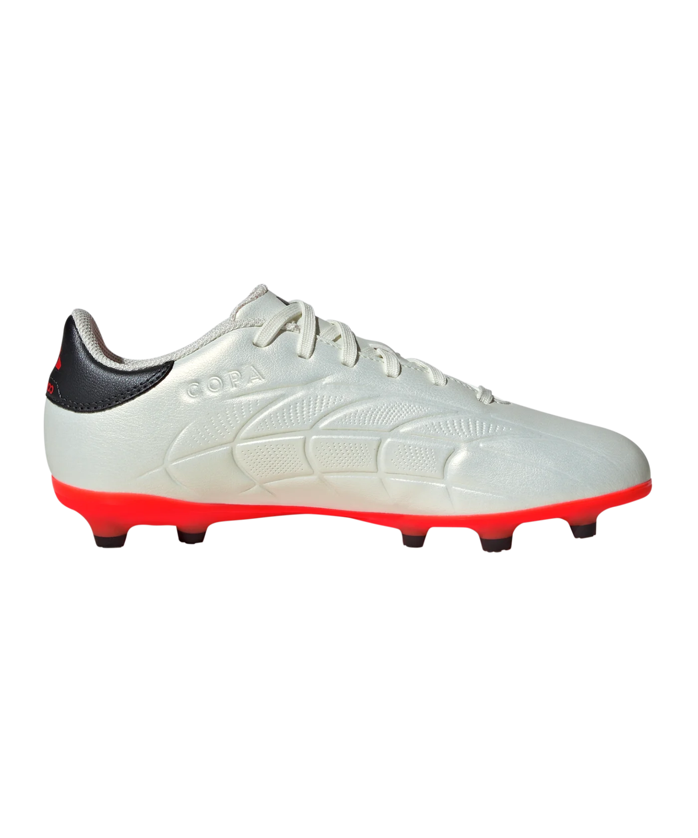 adidas COPA Pure 2 League FG Solar Energy Kids Weiss Schwarz Rot