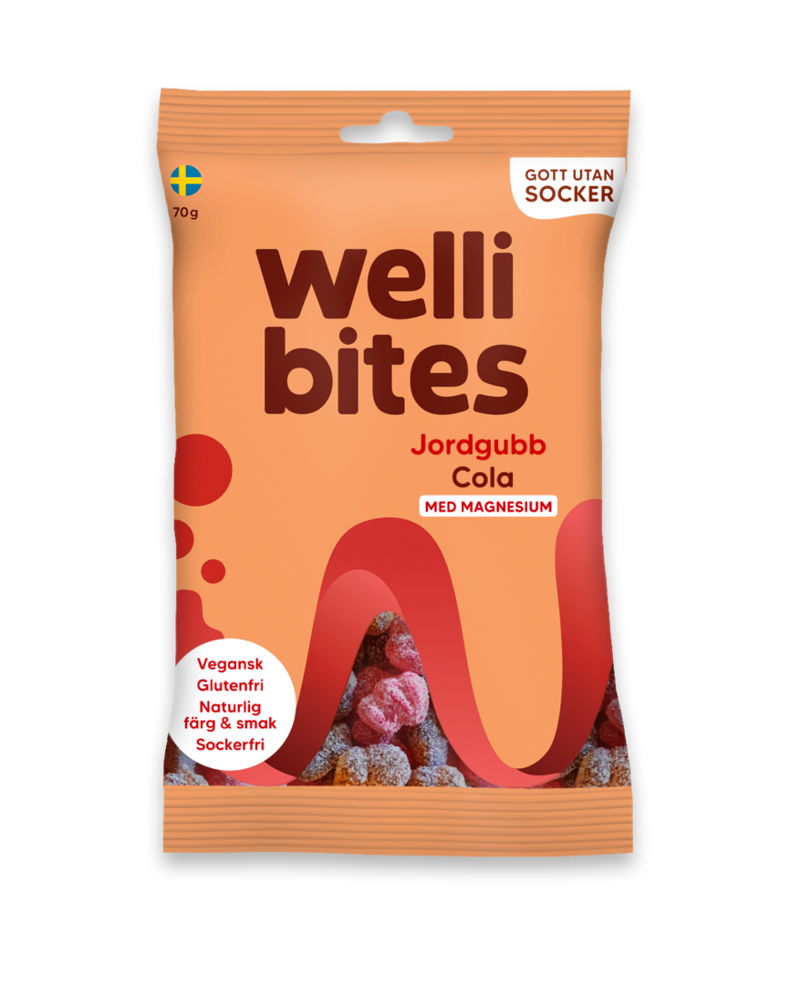 Wellibites jordbær&cola
