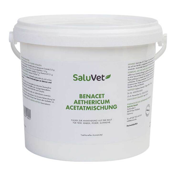 Benacet aethericum Acetatmischung Pulver für Pferd / Rind / Schwein, 2.5 kg