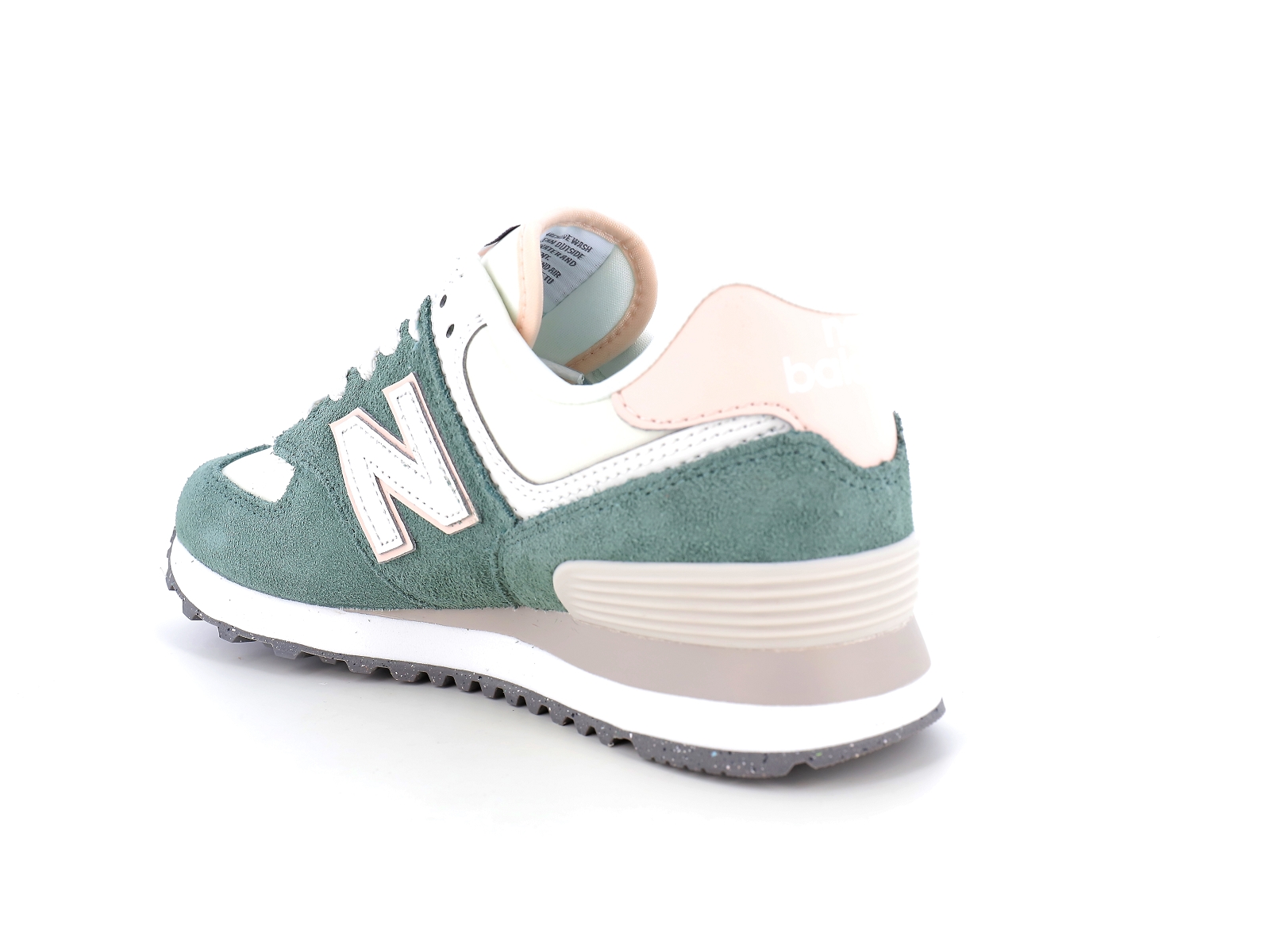 New balance a-WL574AJ2 Matières combinées Vert Clair