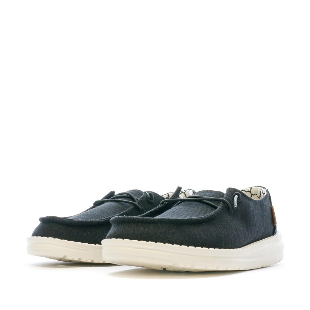 Hey Dude Chaussures Noires Mixte Hey Dude Wendy
