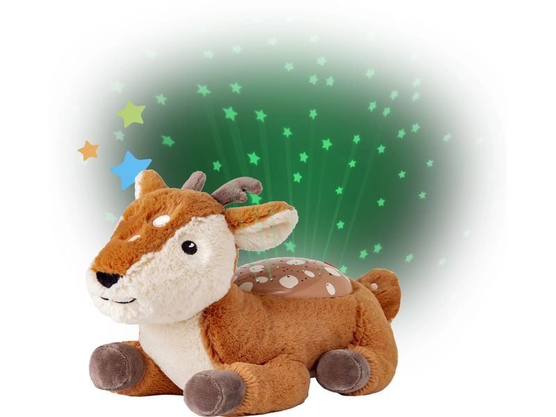 cloud b Projektor Twilight Buddies Rehkitz Ultra-kuscheliger Freund für Kinder