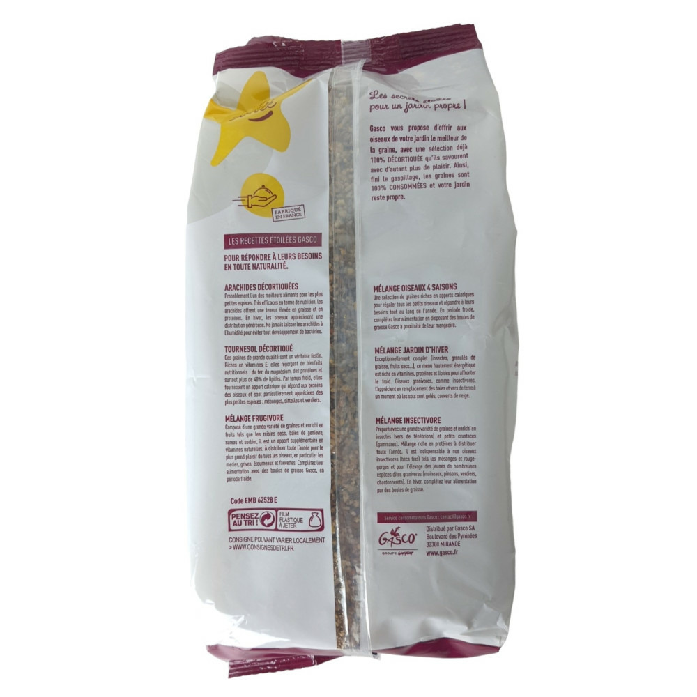 Graine mélange insectivore 1.5 kg pour oiseaux