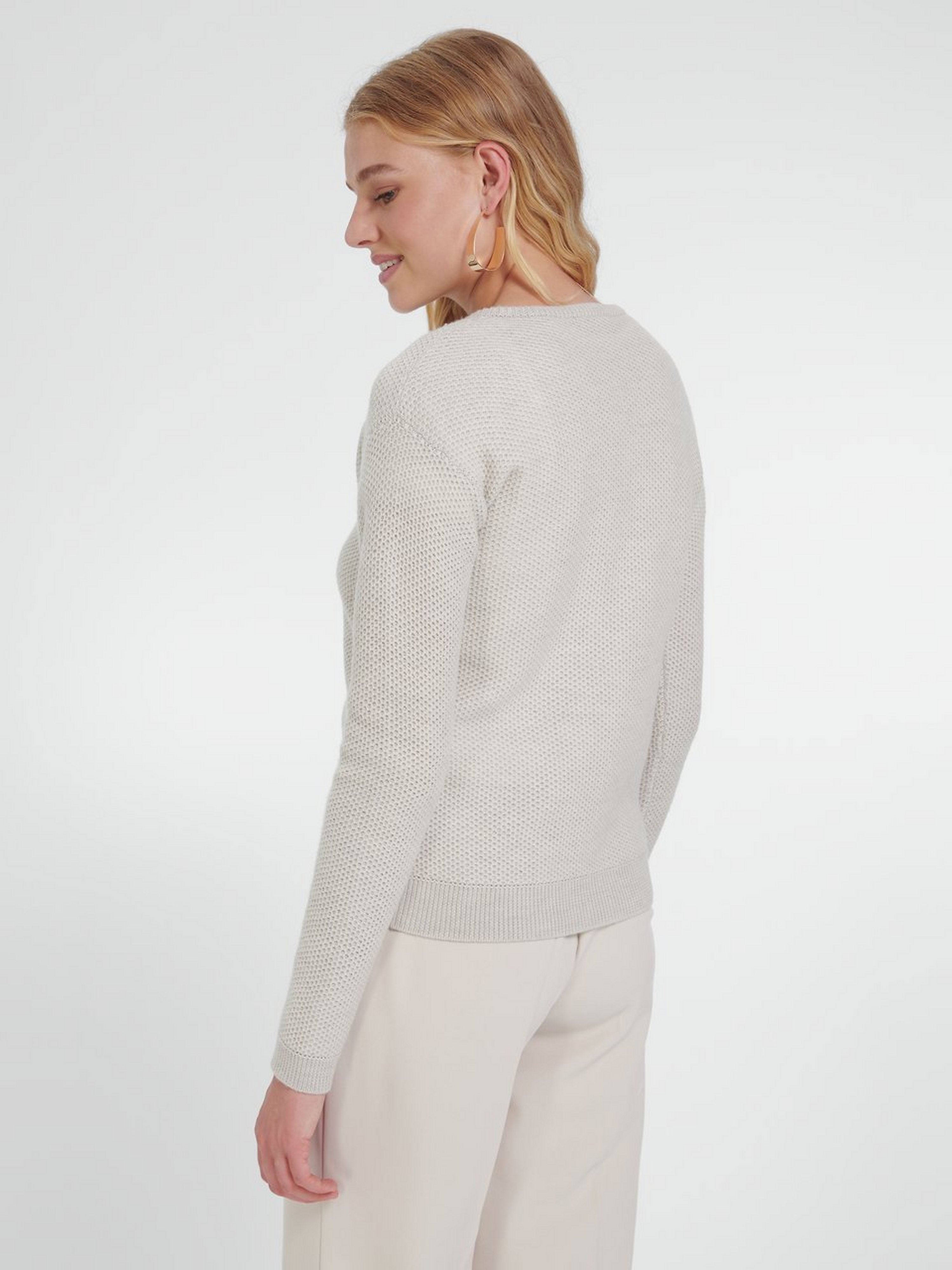 Strickjacke aus 100% Schurwolle