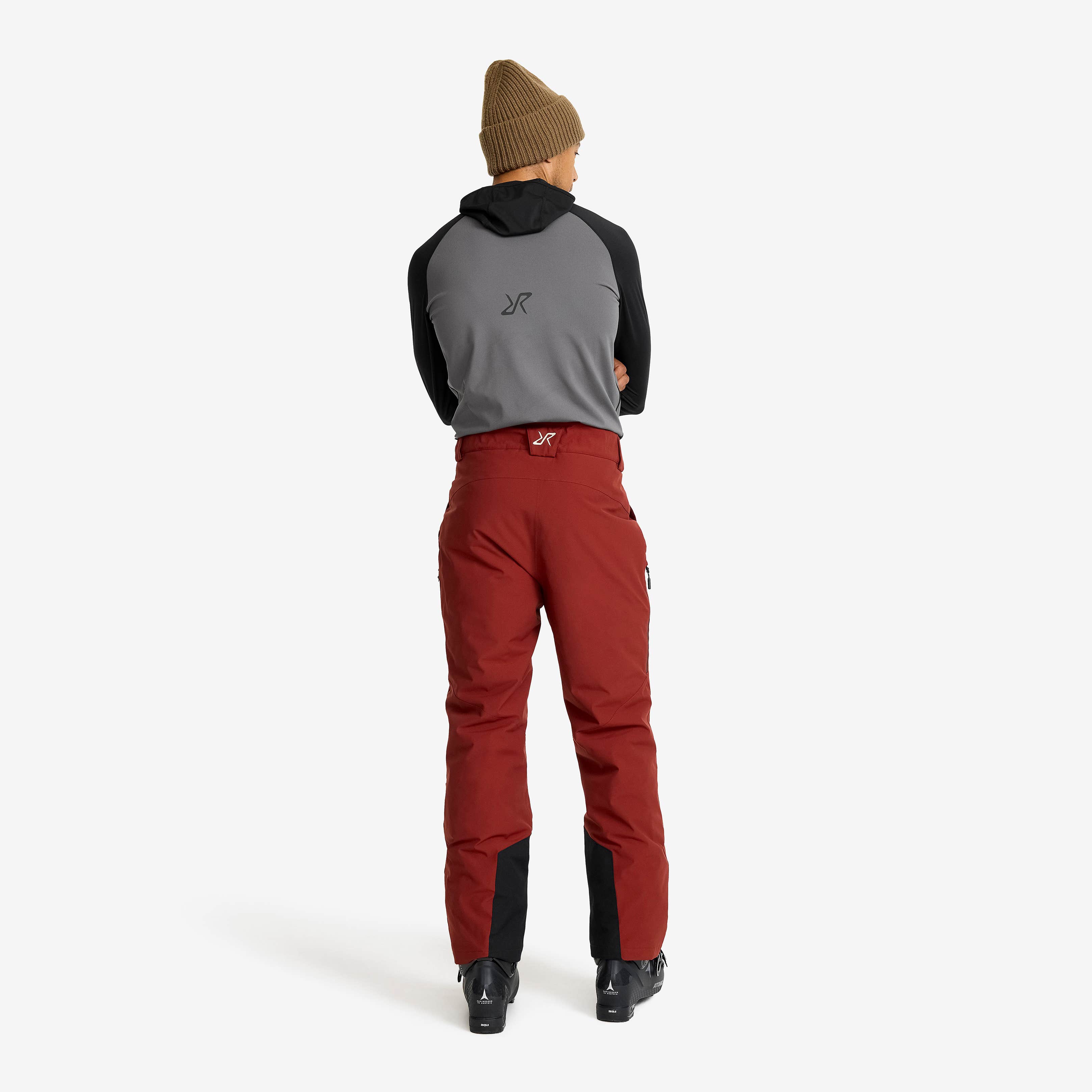 Halo 2L Insulated Snow Pants Herre Fired Brick
