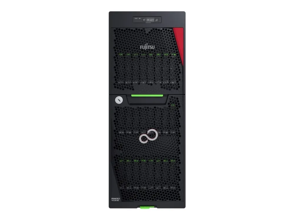 Fujitsu PRIMERGY TX1330 M5 - Server - tower - envejs - 1 x Xeon E-2334 / op til 4.8 GHz - RAM 16 GB - non-hot-swap 2.5