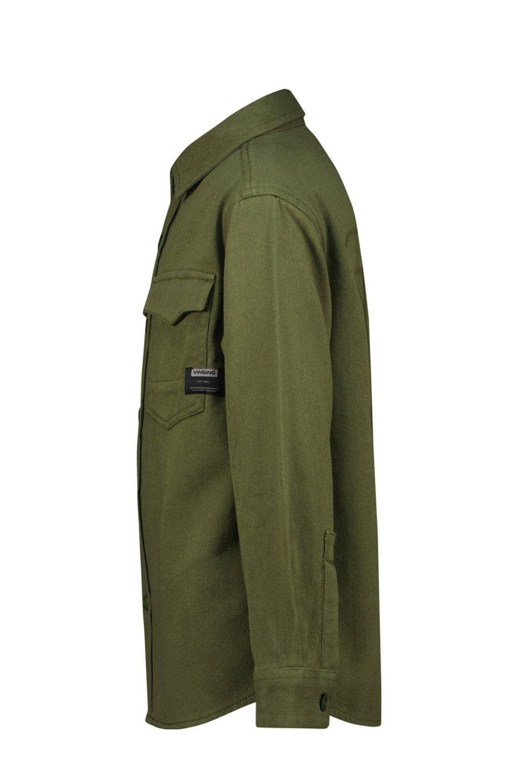 Vingino overhemd Lork armygroen