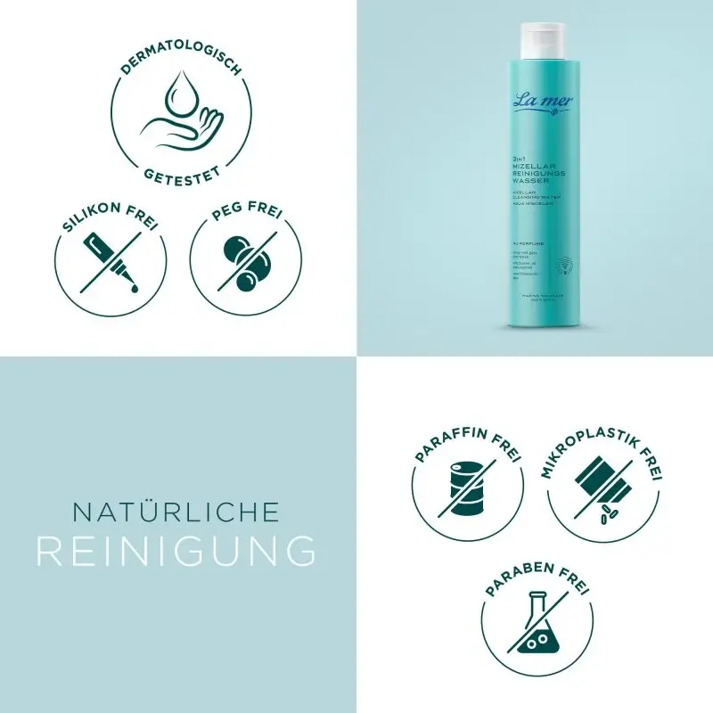 3 in 1 Mizellar-Reinigungswasser