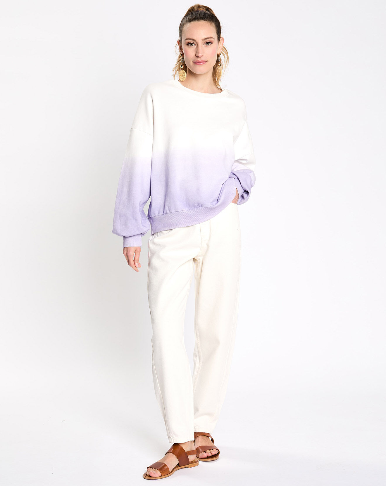 Esprit Jean banana écru