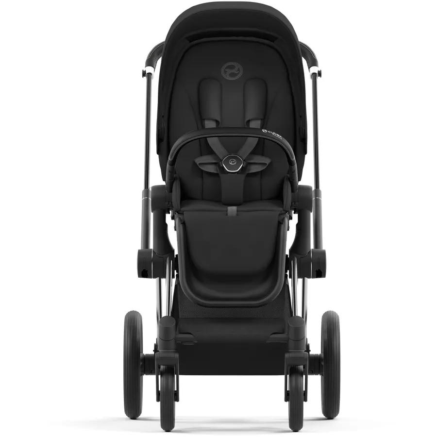 cybex PLATINUM Kombikinderwagen New Priam Chrome Black Sepia Black
