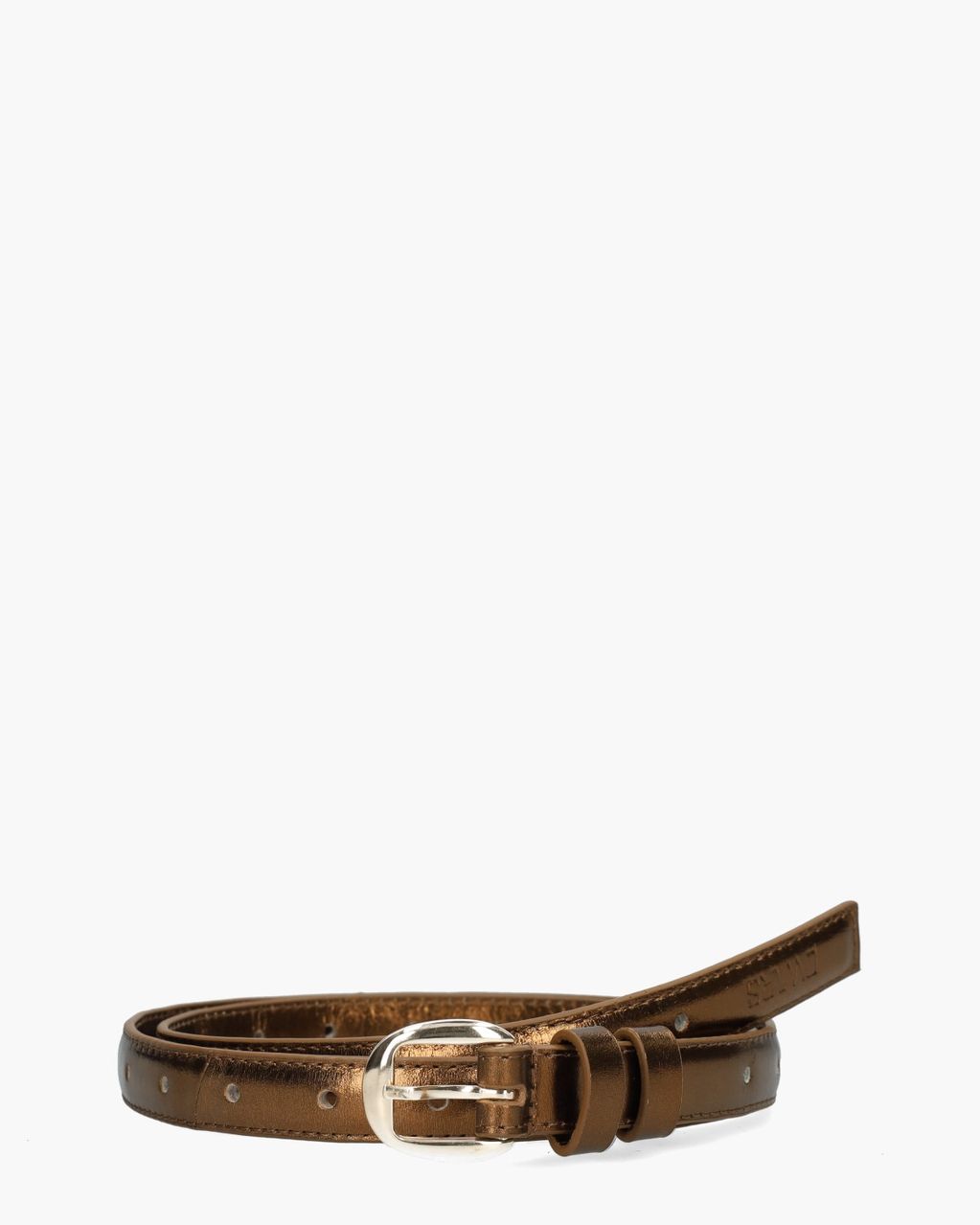 DWRS Label Fiji Metallic Brons Damesriem
