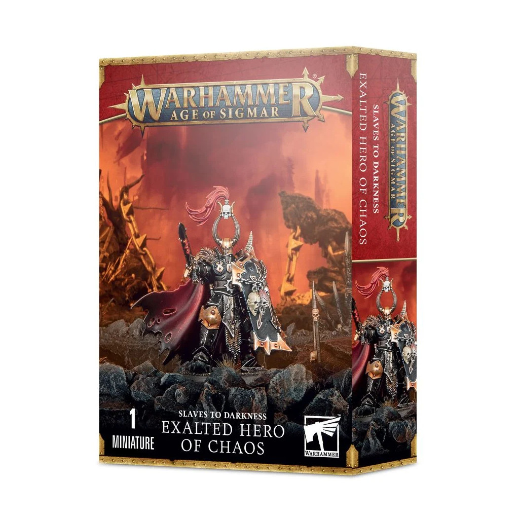 Age of Sigmar : Slaves to Darkness - Exalted Hero of Chaos