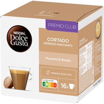 Nescafé Dolce Gusto Cortado Espresso Macchiato capsules - 16 koffiecups