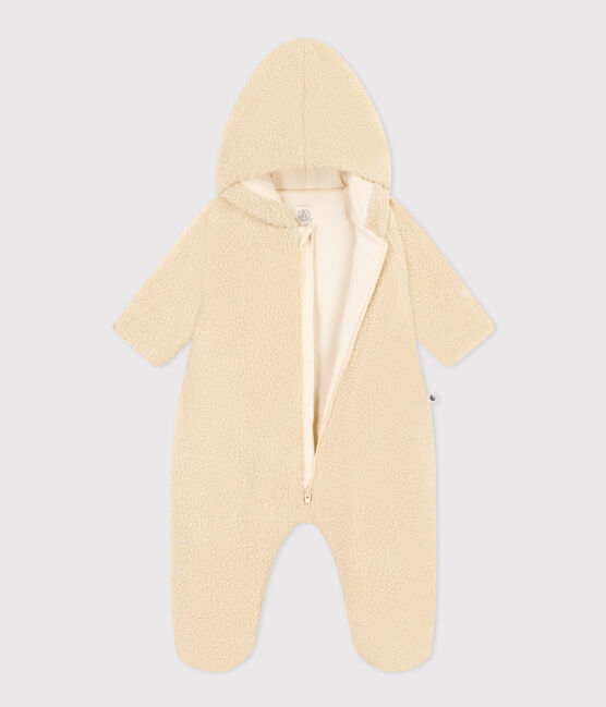Combipilote à capuche en sherpa bébé