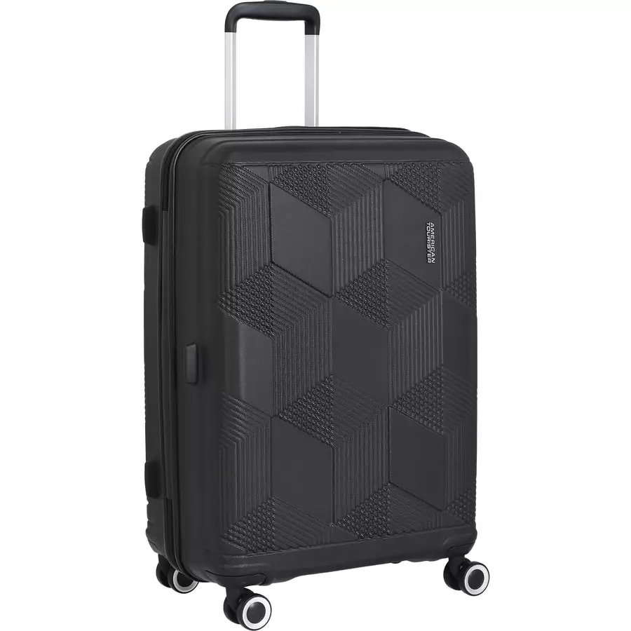 American Tourister SunChaser - 4-Rollen-Trolley M 68 cm black