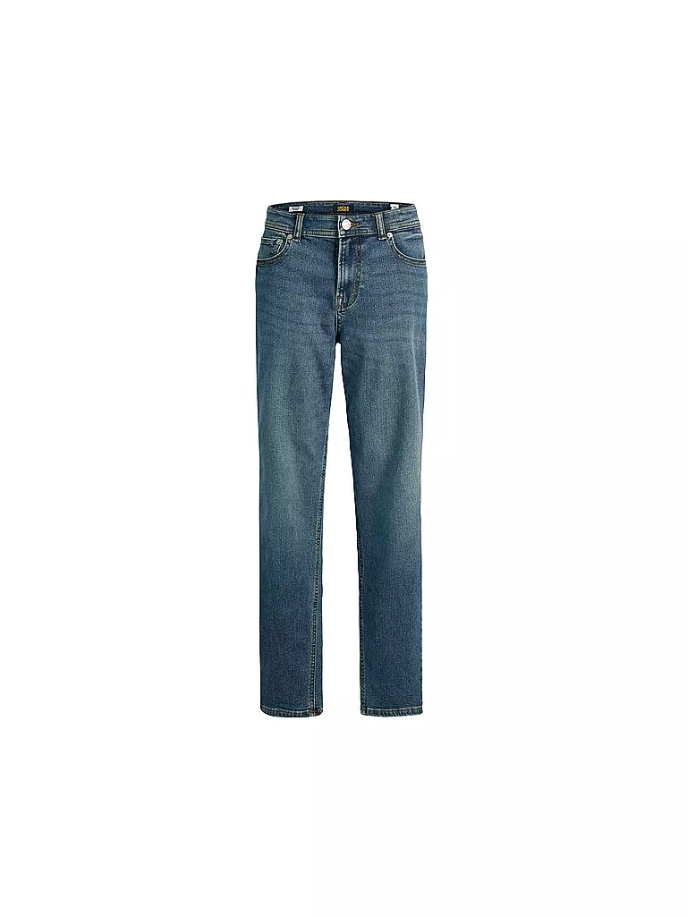JACK & JONES Jungen Jeans Straight Fit JJICLARK JJORIGINAL blau