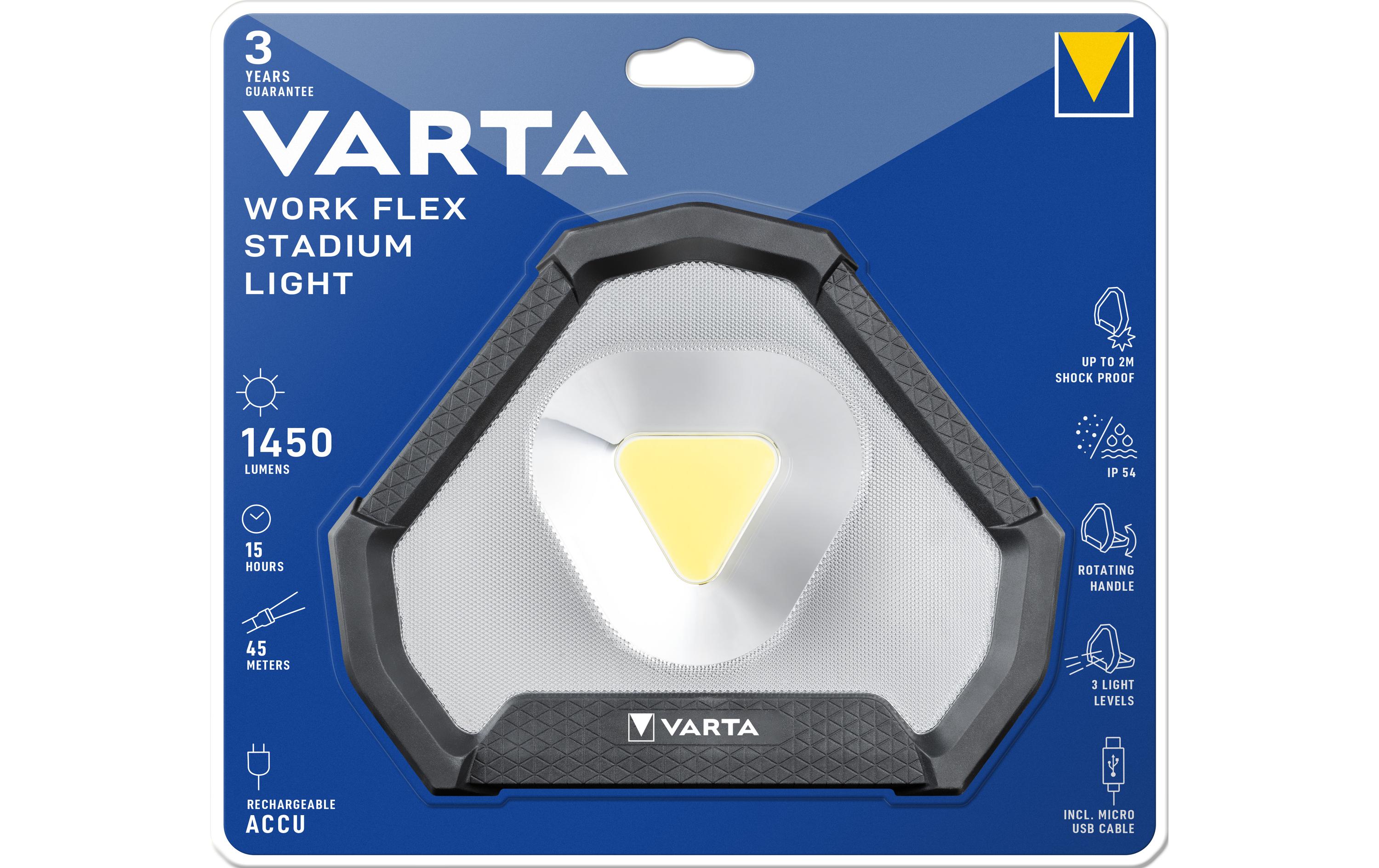 Akku Scheinwerfer Work Light Flex StadiumArbeitslampe