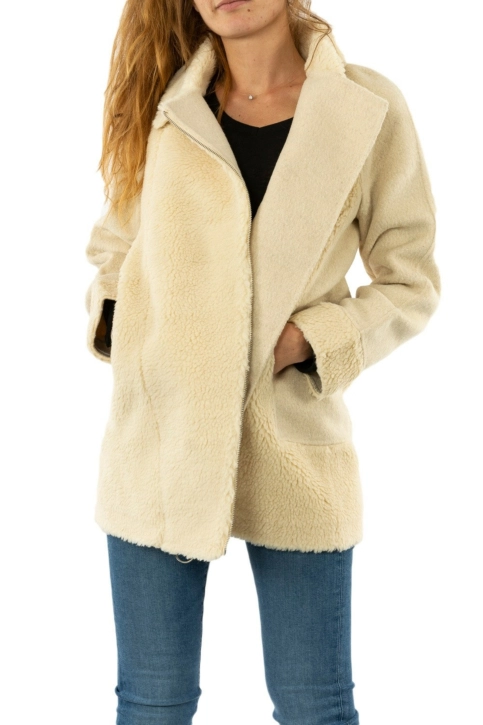 manteaux bsb 044-218004 off white