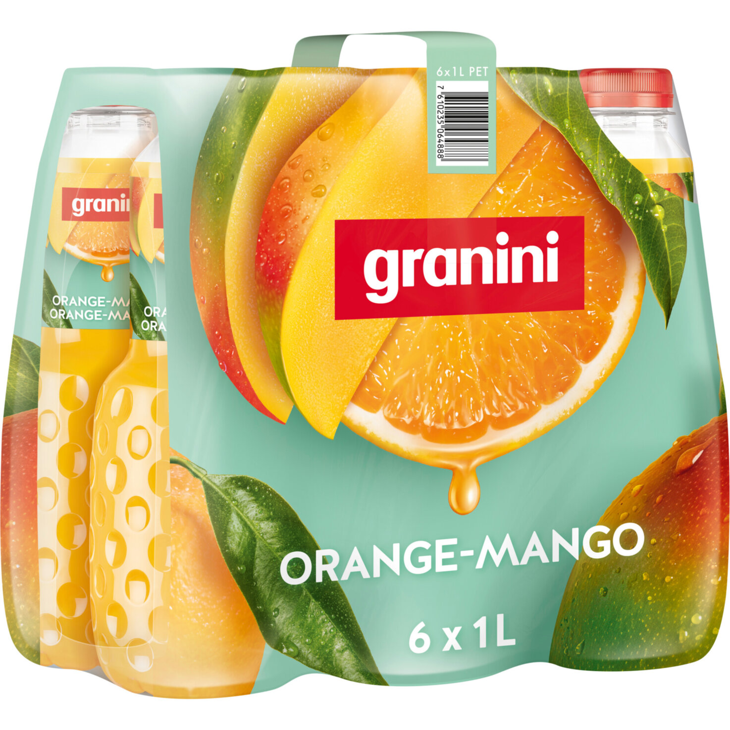 Granini Nektar-Fruchtsaft Orange & Mango Nektar 6x1l