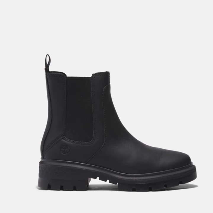 Bottine Chelsea Cortina Valley pour femme en noir