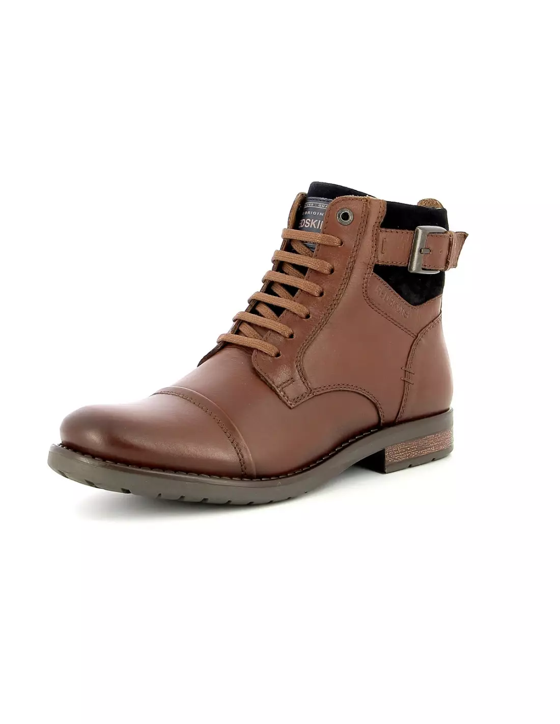 REDSKINS NUANCE - Bottines & boots Cognacmarine