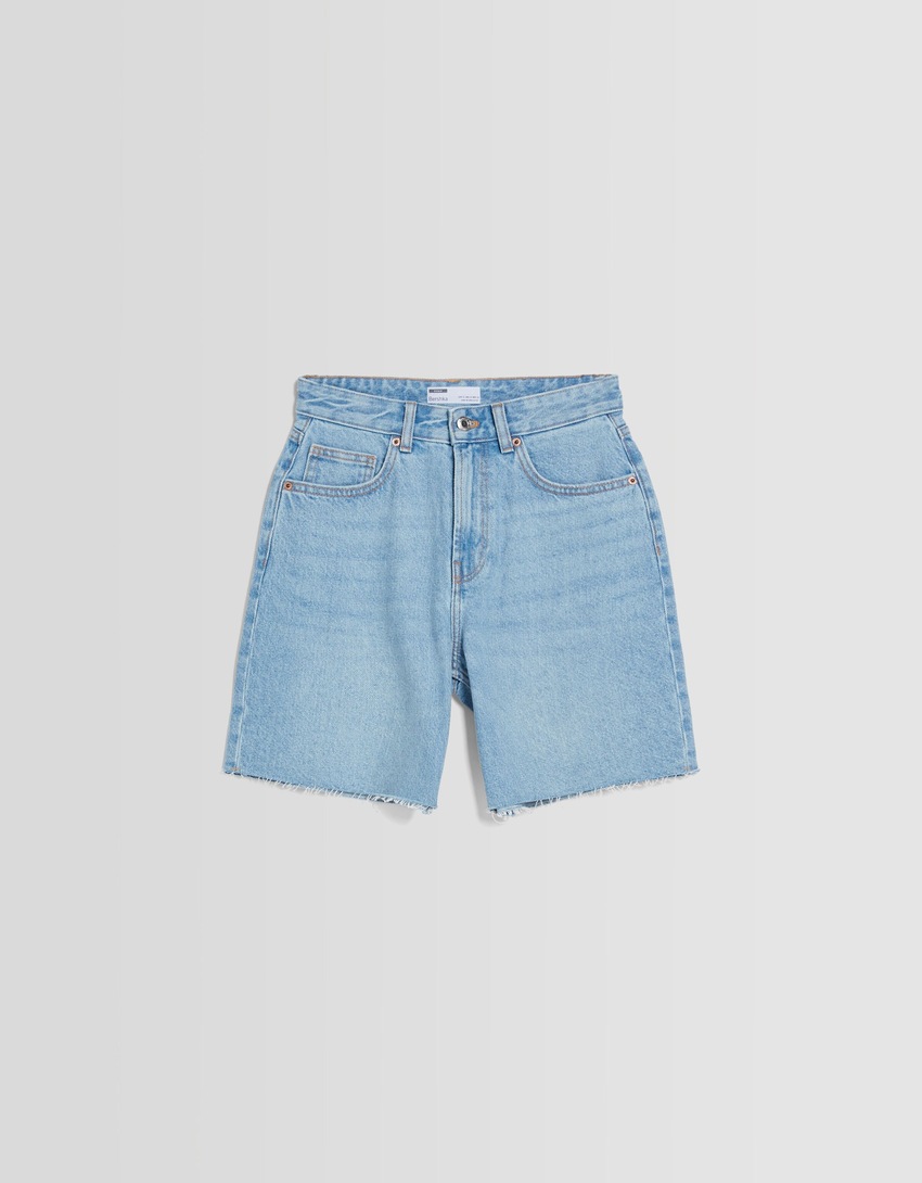Bermudas vintage em denim