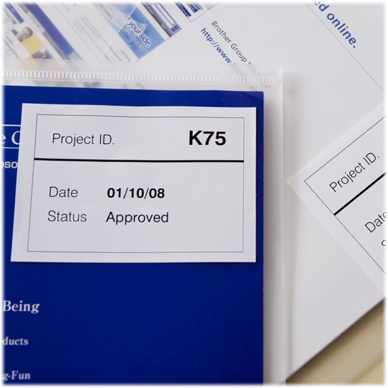 Etiquette papier continu 62 mm x 30,48 m Brother DK44205