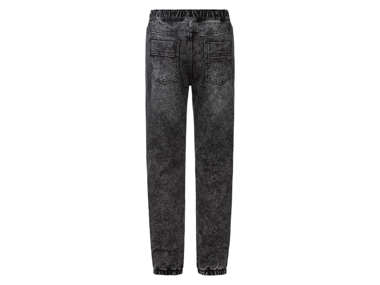 Dames denim joggingbroek