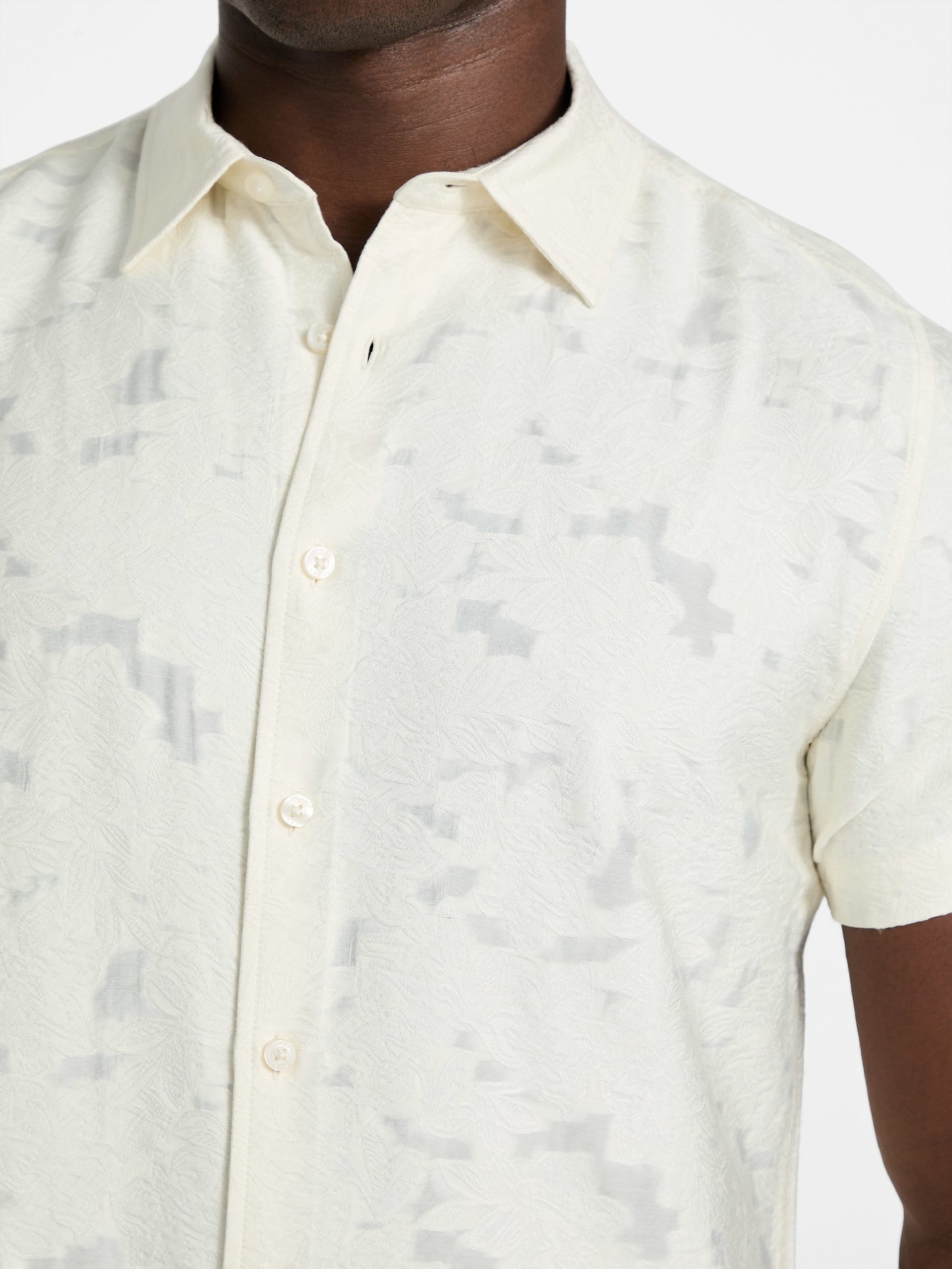 Camisa Alden Clip Jacquard
