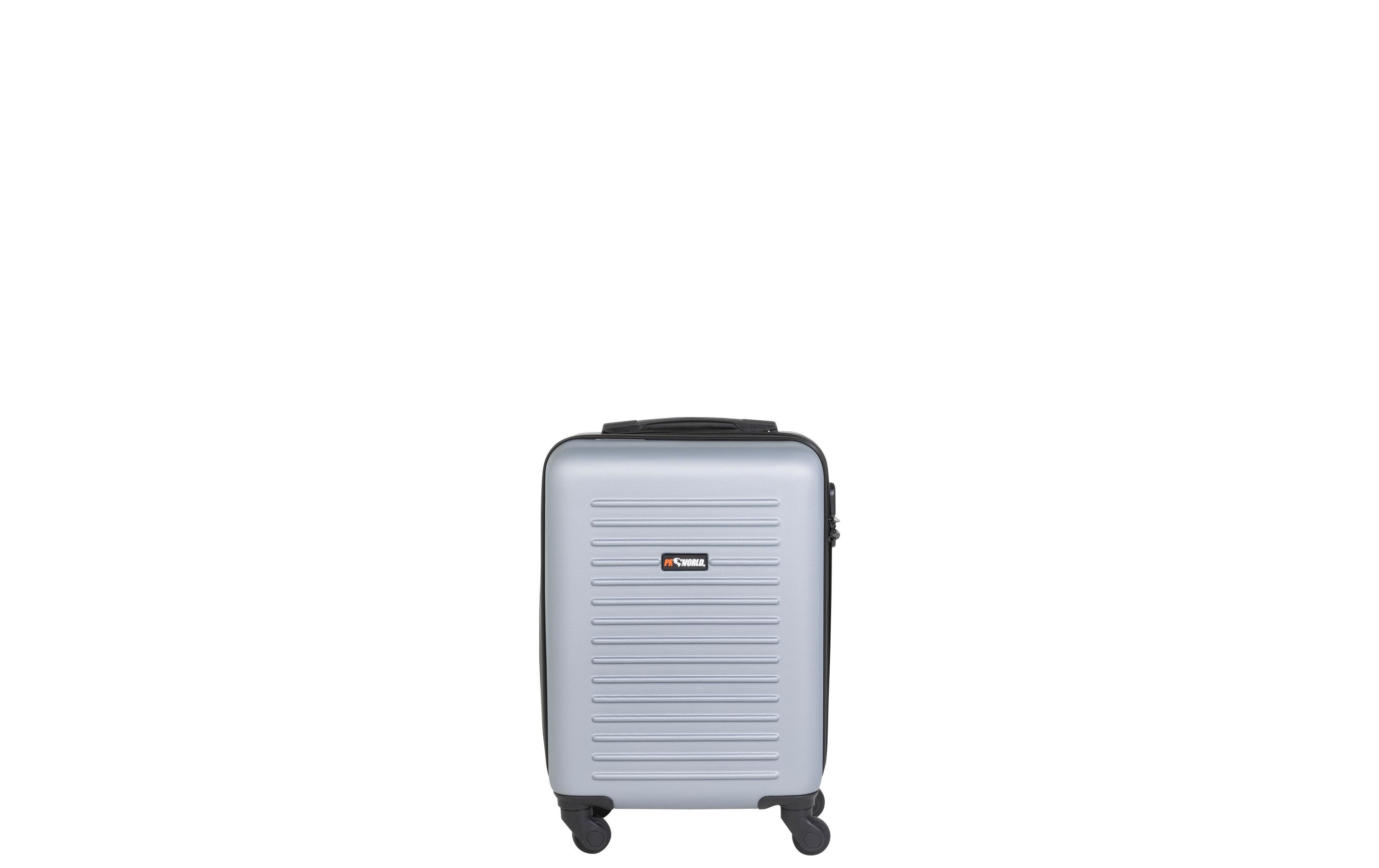 Reisekofferset 3-teiligt, Silbergrau<br>Drei Trolleys unterschiedlicher Grösse