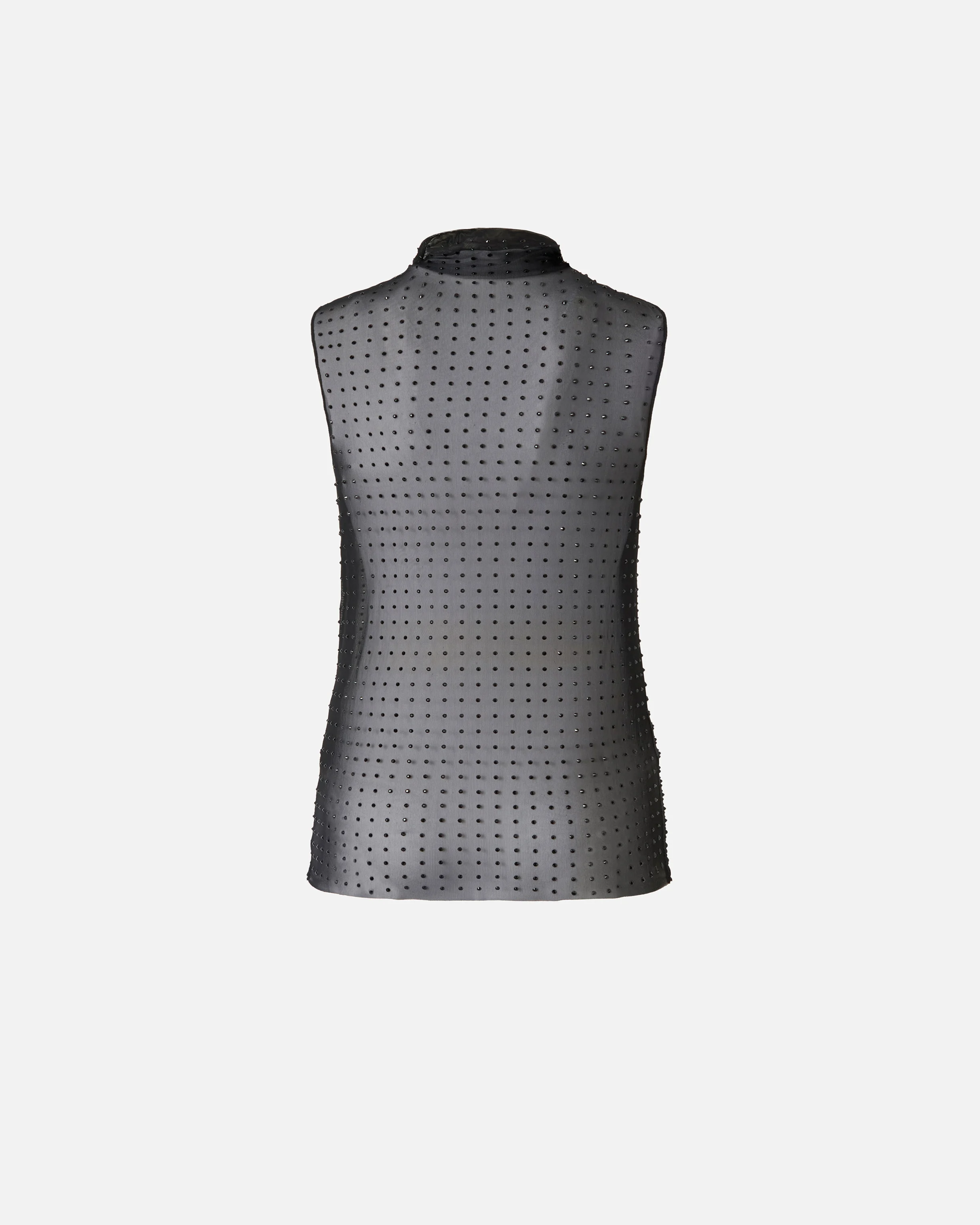 Top sans manches | Noir