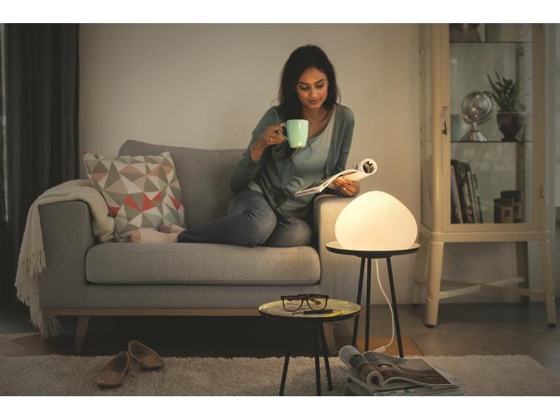 Philips Hue Tischleuchte White Ambiance, Wellner, E27, 8 W, Tischleuchte