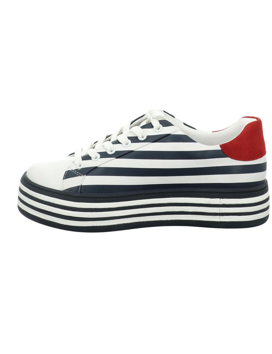 Sneaker Novara 02, weiss-blau