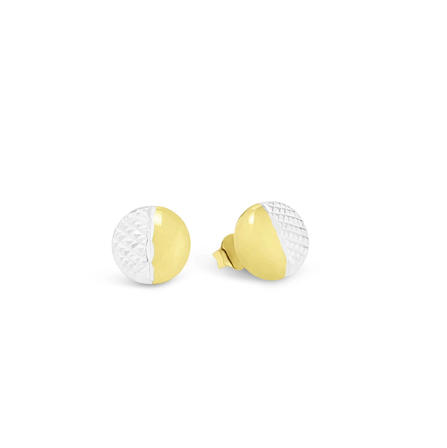 Ohrstecker in Bicolor