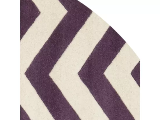 Tapis Purple & Ivory 213 X 213 cm - Anneliese