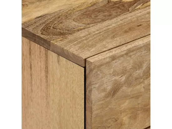 Prolenta Premium - Tables de chevet 2 pcs 40x33x46 cm Bois de manguier solide