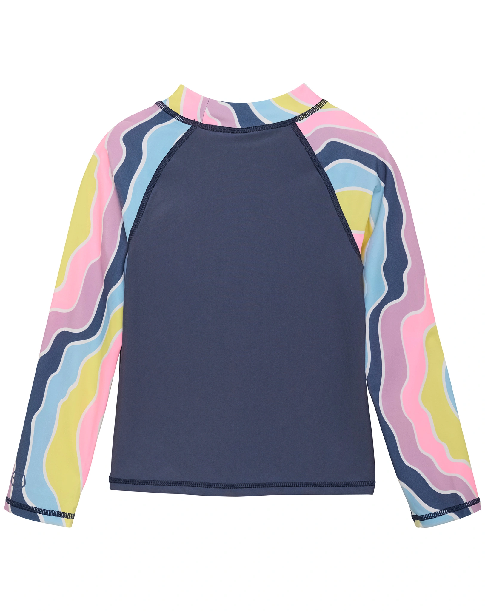 Langarm-Badeshirt GOOD VIBES ONLY in lavender mist