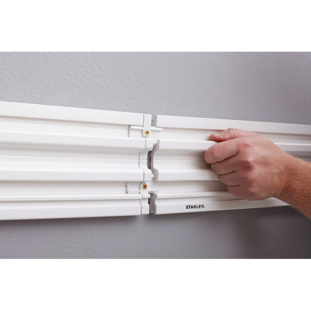 KOBLINGER TIL VEGGSKINNE STANLEY TRACK WALL SYSTEM 4-PACK