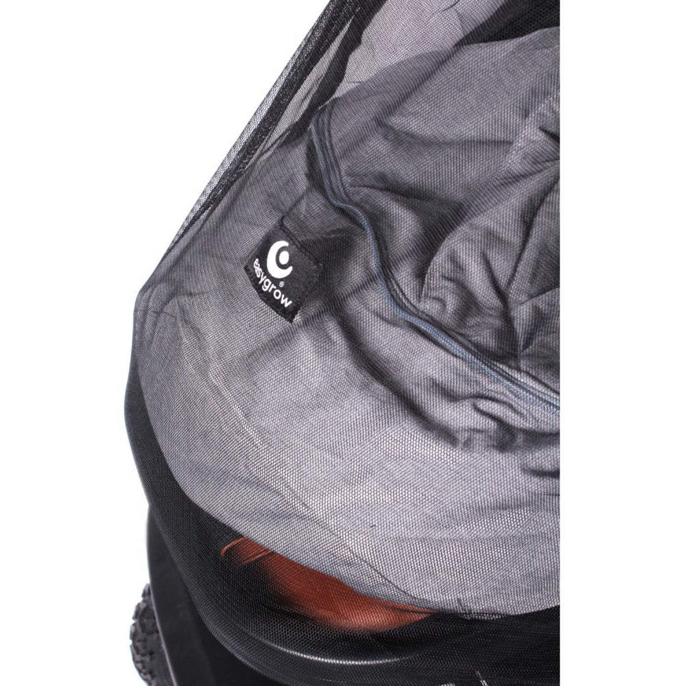 Køb Easygrow Black Myggenet W/Zipper