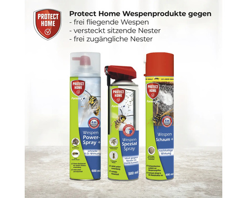 FormineX Wespen Speciale Spray 500 ml, ideaal voor gebruik tegen nesten in holtes
