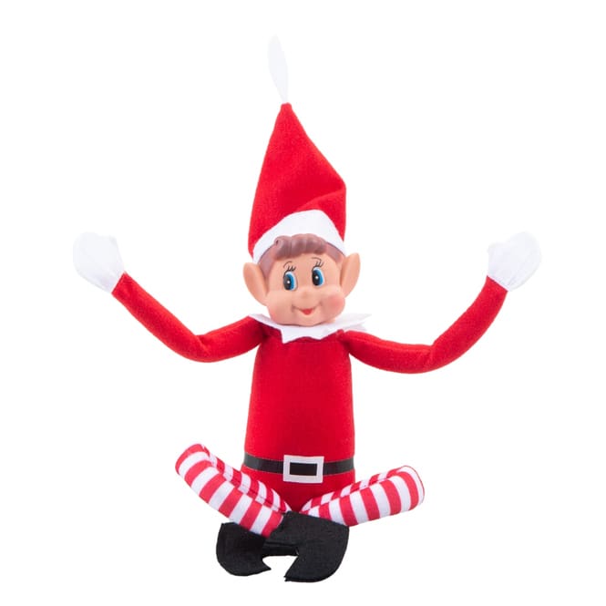 Frecher Weihnachtself